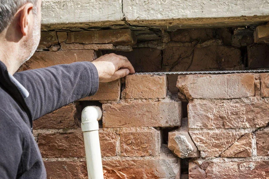 Cracked Wall Structural Repair Annandale VA