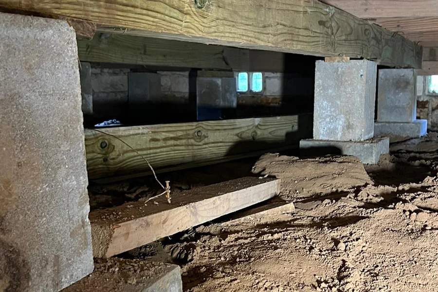 Pier and Beam or Block and Base Foundation Repair Annandale VA